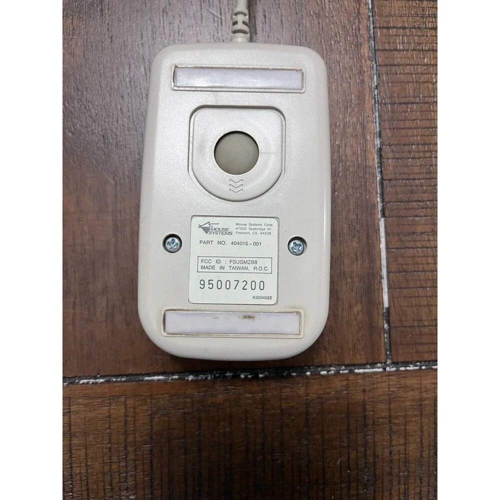 Vintage Mouse Systems 404015-001 1-Button Mechanical Bus Mouse